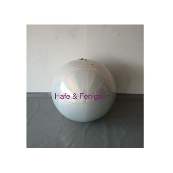 Double-Layer White Inflatable Mirror Balloons: Elevate Your Space with Elegant Ambiance