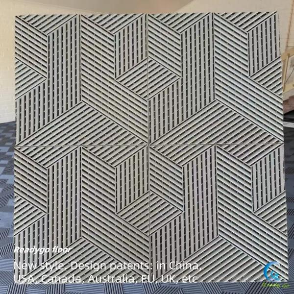 Anti Slip Interlocking Garage Tile 25000lbs Interlocking Mats For Garage