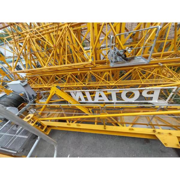 2022 Year Used Flat Top Tower Crane Zoomlion TC6013-8 60m Jib Length Cranes