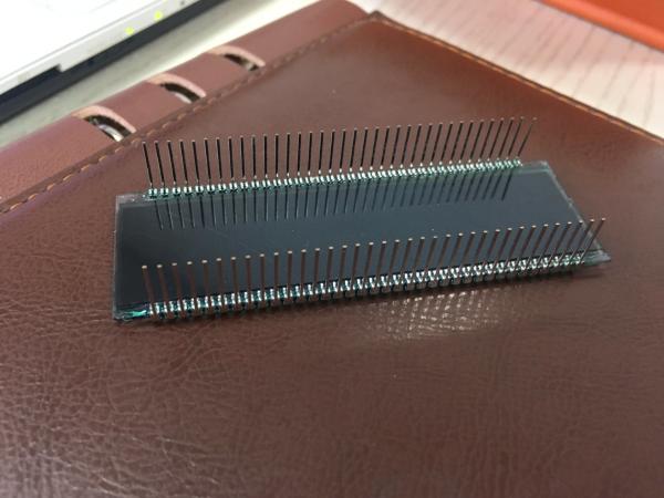 1/8d 5.0V Monochrome PIN LCD Display RY15646A VA LCD Display  Apply For lnstrument/Industrial