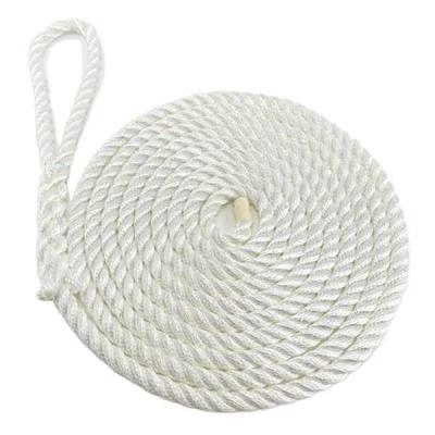 Boat Mooring Rope 20 Mm Yacht Rope Double Braided Nylon Dock Line