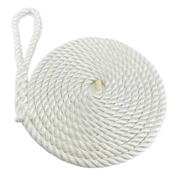 Boat Mooring Rope 20 Mm Yacht Rope Double Braided Nylon Dock Line