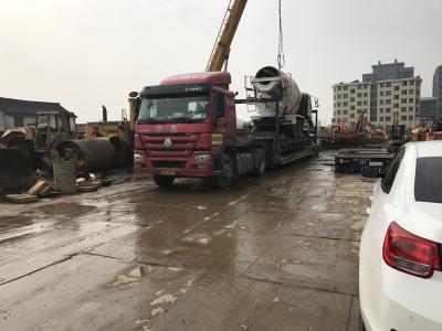 6 Units Isuzu 8cbm Mixer Truck Shipped to Manila port by 40FR container