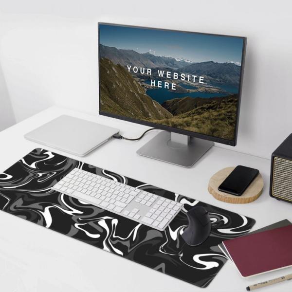Large Size 400x900 Waterproof Computer Keyboard Mousepads for Extended Gaming Needs