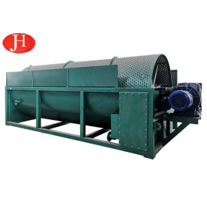 30Kw Rotary Washer 20T Potato Starch Making Machine
