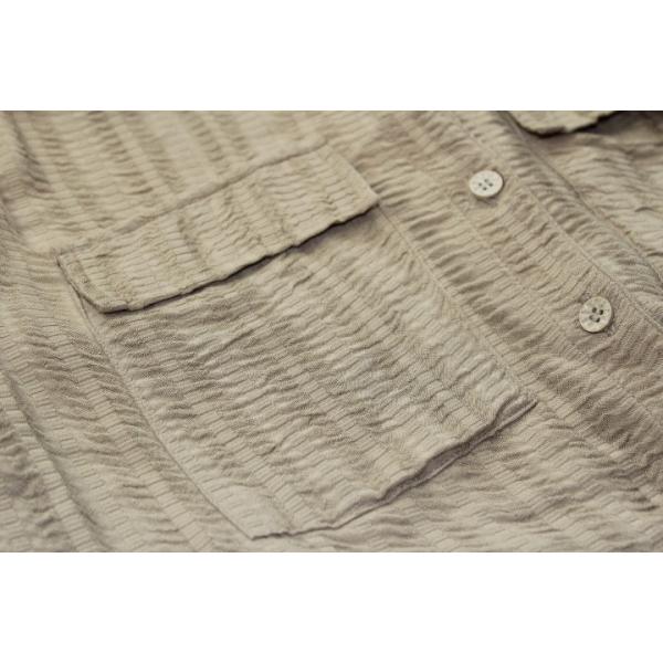 Long Sleeve Womens Fashion Blouses With Pockets Brown Color Stylish Women'S Blouses
