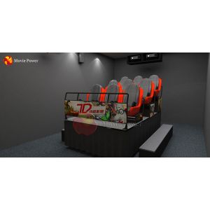 Кино торгового центра XD темы динозавра тележки 4D 5D кинотеатра занятности 7D мобильное