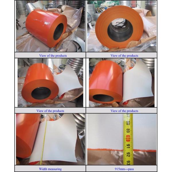 0.12mm до 0.6mm Prepainted гальванизированная стальная катушка Dx51d Ral 6005