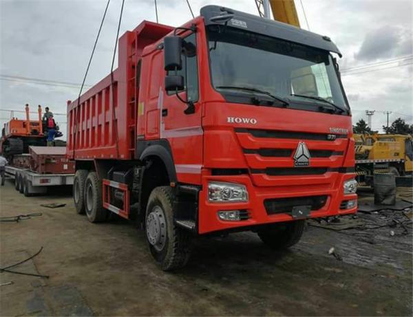 SINOTRUK HOWO Mining Dump Truck 6x4 371hp 70 ton used for mining work made in China