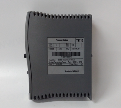 T9110‑Backplane‑Data‑Sync/System‑Status‑Monitor - Metal AADvance Safety Controller Module