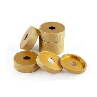 O vácuo liso de mármore da roda de moedura do diamante da mão de 75mm soldou