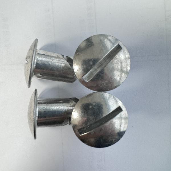Replace/Repair Purpose Universal 7/16 *.600 Dzus Button Silver Aluminum Fasteners for Modified Cars and Sprint Cars