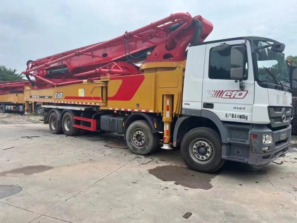 2019 SA Ny 62m Used Concrete Pump Truck for Construction on Mercedes Benz Boom Pump