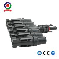 O adaptador da paralela do ramo da tomada 30A T do fio cabografa 1 a 6 conectores do painel solar