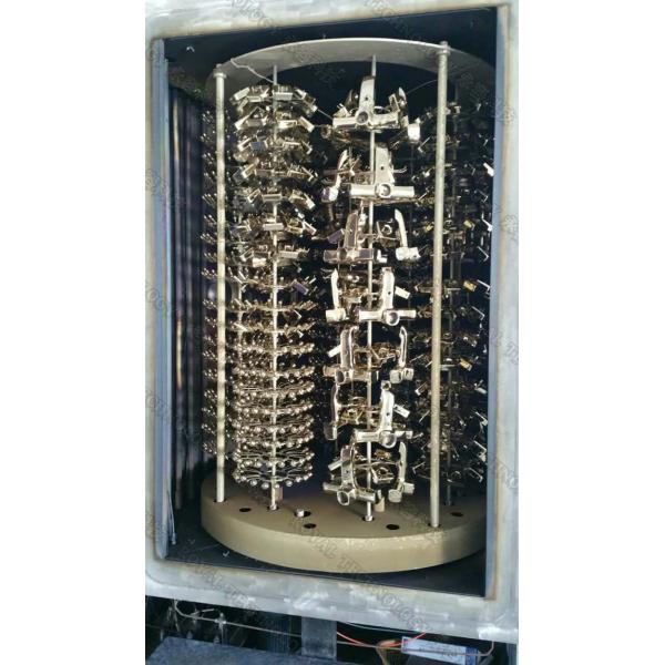 El ABS parte la máquina de la vacuometalización del oro PVD de la lata, equipo decorativo de la capa del arco catódico en piezas del ABS