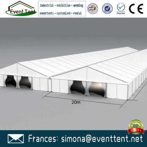 UV resistant PVC Roof  Wedding Tent Fire Retardant , Large Frame Tent For Outdoor camping