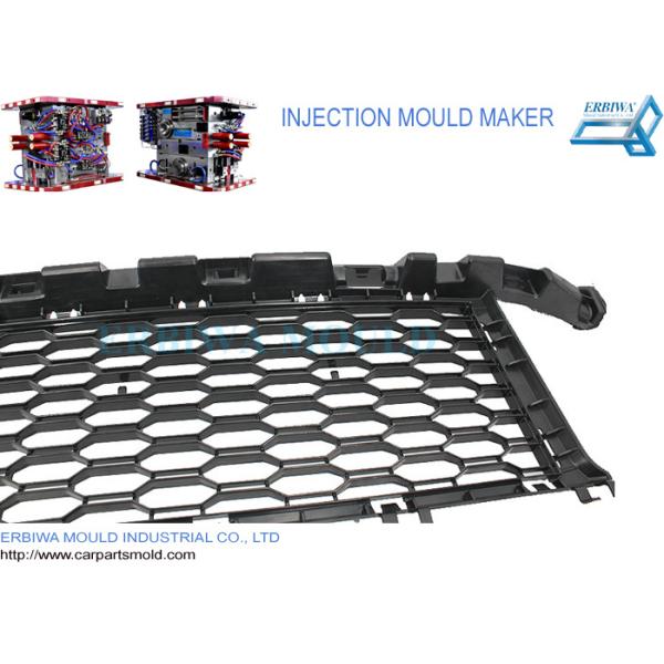 Car Body Parts Plastic Injection Grille Mould For IATF16949 Certificated Car Grille