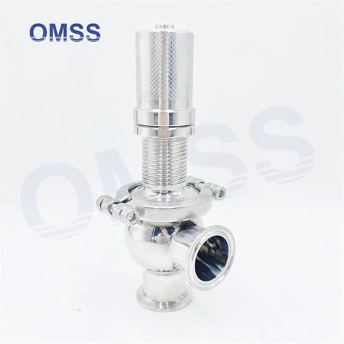Industrial Safety Valve 2 Inch Sanitary Stainless Steel Relief Valve