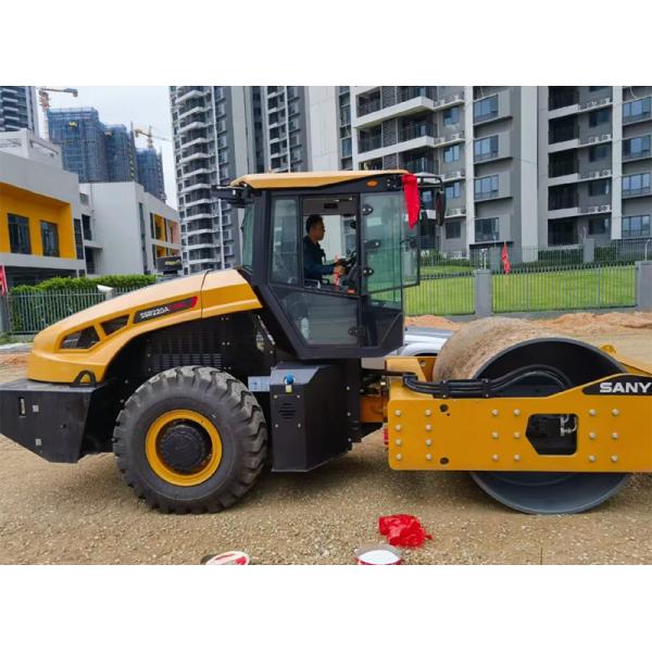 Подержанный Sany SSR220 полный гидравлический двойной привод один стальной колесный ролик для продажи