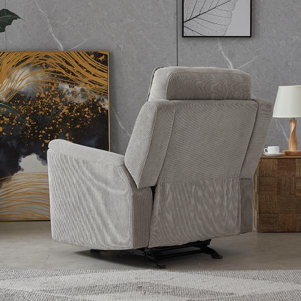 Louis Denny Nordic Modern Single Fabric High Back Electric Functional Adjustable Living Room Lazy Sofa Chair