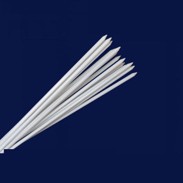 Blue White Zro2 Zirconia Ceramic Rod 1mm 2mm Ceramic Round Bar
