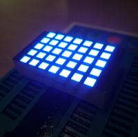 Grand 5 x 7 affichages mené extérieur de matrice de points, écran de 1,54 pouces LED Matrix pour la publicité