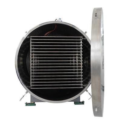 CE Certified Vacuum Freeze Drying Machine Horizontal Drum Type Structure