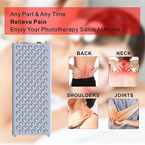Машины для терапии красным светом 600w Full Body 660nm 850nm Инфракрасная терапевтическая лампа