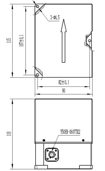 鉱業向け03°精度耐磁性光ファイバジャイロ北探知機