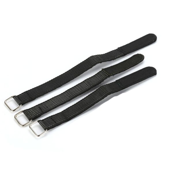 DANSKY Self-Binding Adjustable Black Carbon Battery Straps Hook Loop Lipo Strap FPV Drones Long Range RC Frame Kit Accessory