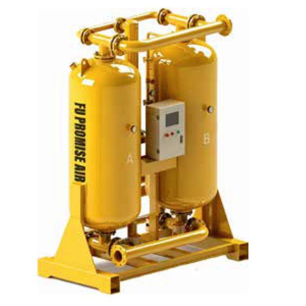 FU PROMISE Micro Heat Regenerative Adsorption Air Dryer Low Dew Point Compressed Air Dryer For Industrial Use