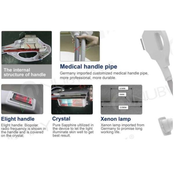 3000w high power SHR super hair removal machine with HR head and SR head