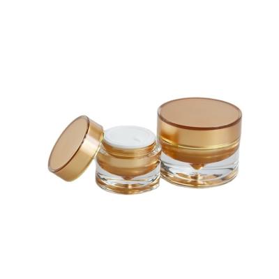 Container de frasco de embalagem cosmética em plástico acrílico em forma de gota para necessidades de cuidados com a pele