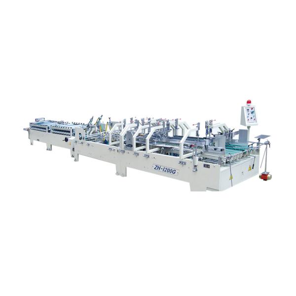 Automatic Crash-Lock Bottom Small Box Folder Gluer Machine
