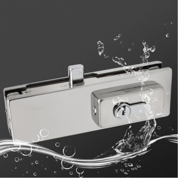 10mm-12mm Glass Door Fitting Set with 6063 Aluminum Alloy Material and 5.8-6.0M Length