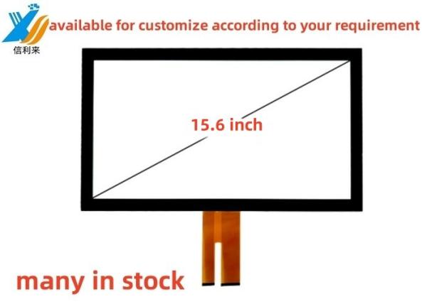 15.6 Multi-touch projetado capacitivo (PCAP) GG GFF ITO tela sensível ao toque Painel personalizado resistente à água resistente a óleo luva de toque caneta de toque LCD monitor led tablet médico pc educação smart home
