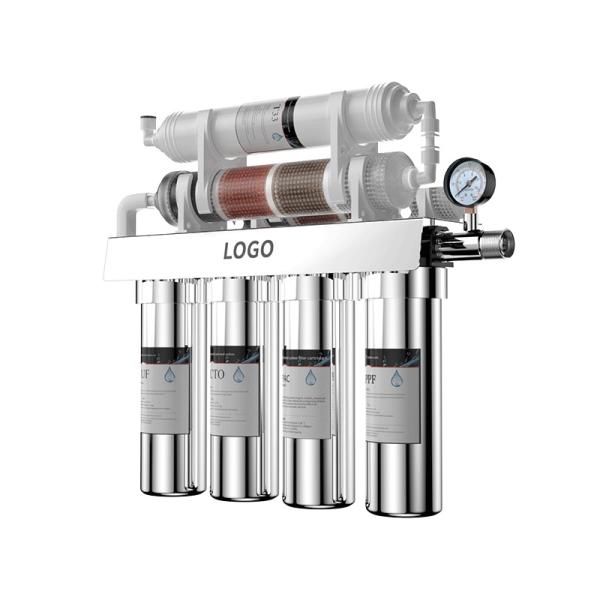 Purificateur d'eau potable à membrane d'ultrafiltration 9 couches en acier inoxydable 304