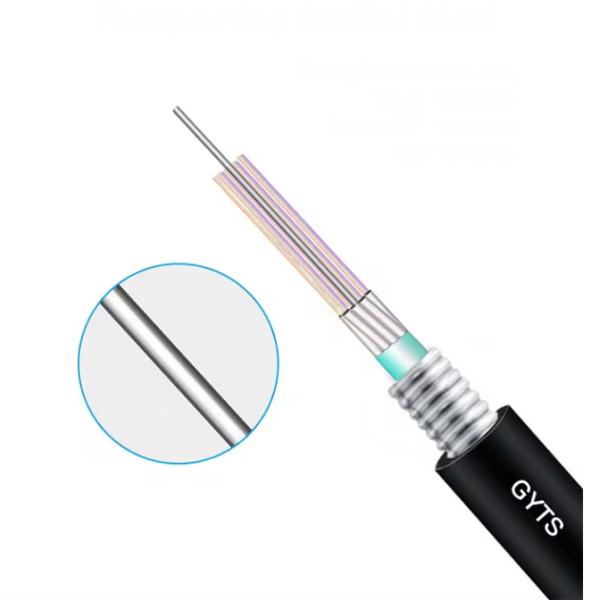 12 cœurs GYTA câble à fibre optique