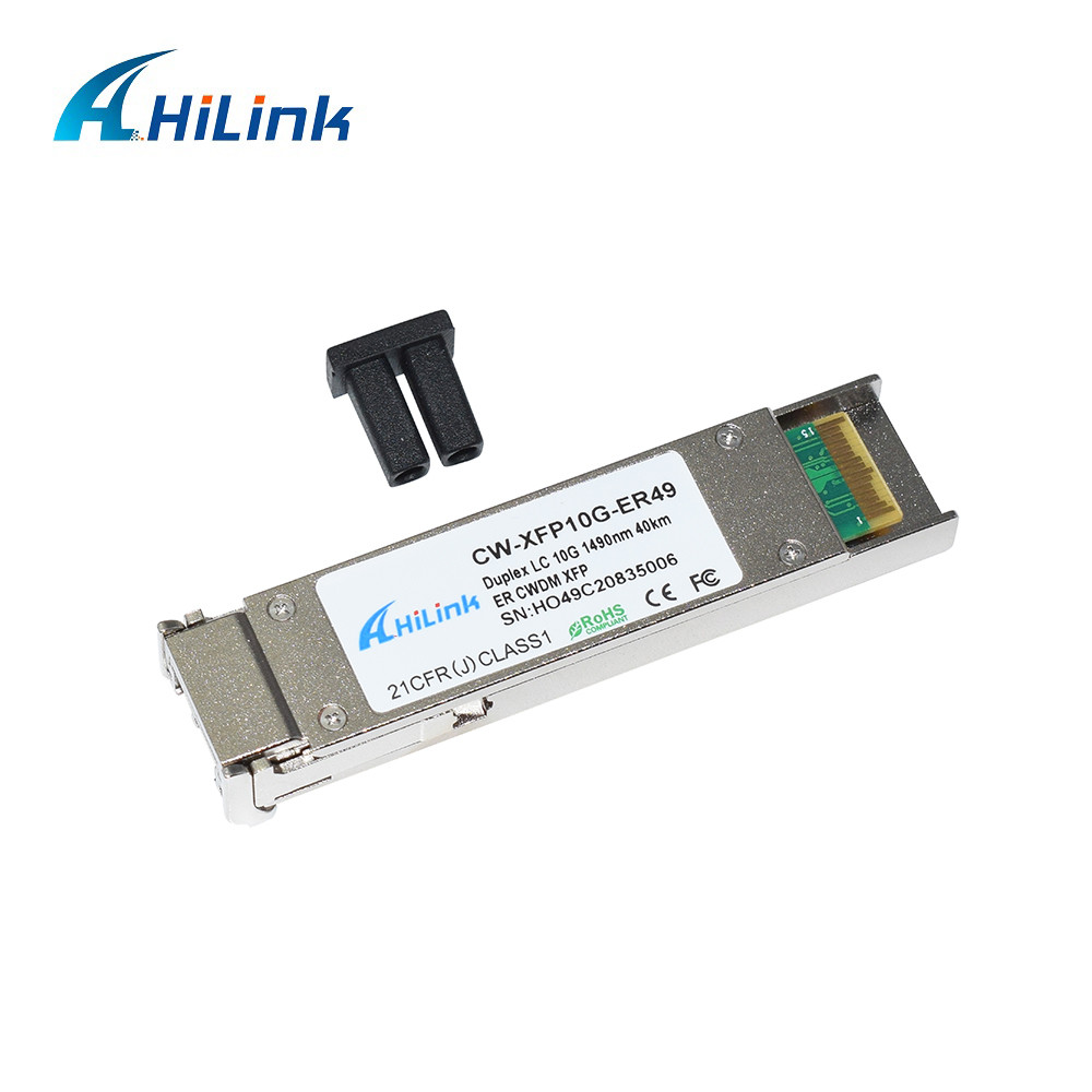 Приемопередатчик 10GBASE CWDM 1470 стекловолокна XFP 40KM SMF двойной LC - 1610nm