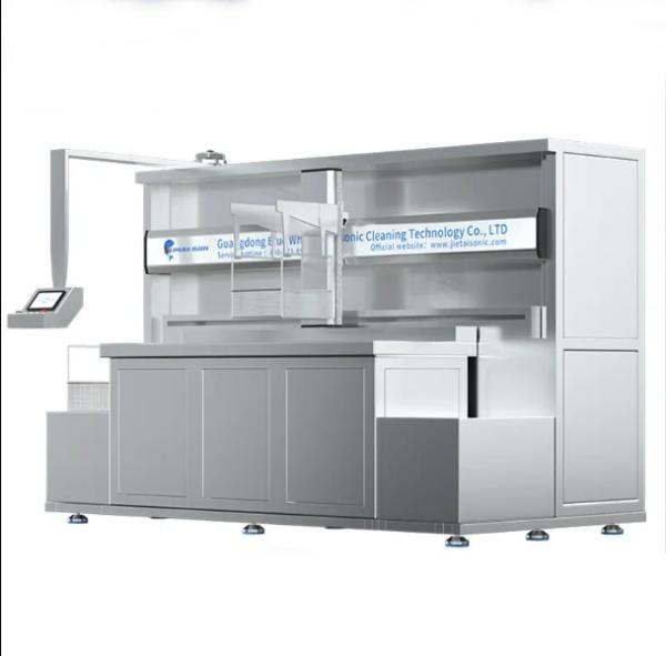 Three Tanks Industrial Ultrasonic Cleaner Automatical Ultrasonic Parts Cleaner From Cleaning Machine Manufacturer
