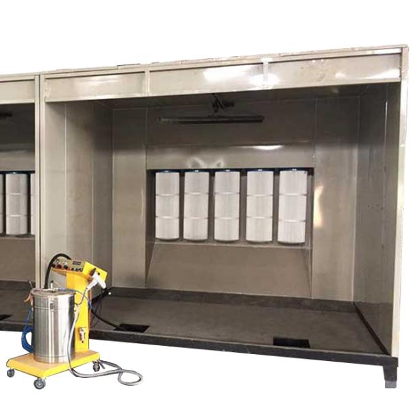 Oversized Manual Electrostatic Iso 9001 Powder Coating Spray Booth