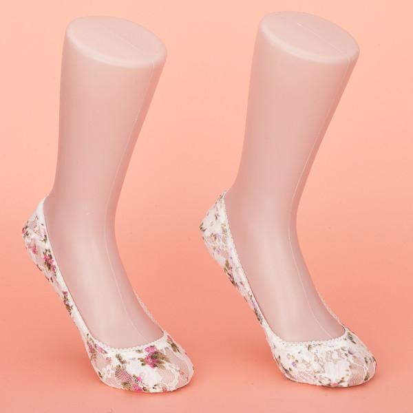 Eco Friendly Cotton No Show Liner Socks With Elastane No Show Socks Type