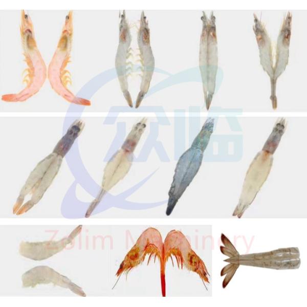 High Speed Automatic Shrimp Cutting Machine For Restaurant And Factory
