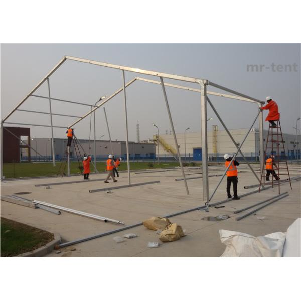 Sun Resistant Industrial Warehouse Tent , Temporary Industrial Storage Buildings