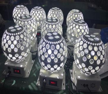 8pcs 3W RGBW Cree LED Effect Light , DMX512 Lantern Crystal Magic Ball Effect Light