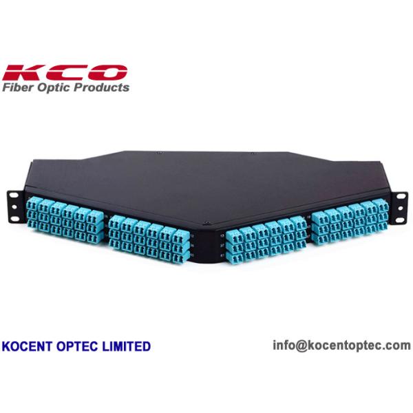 Ningunos soporte de estante del cordón de remiendo del módulo 1U MPO MTP MTP pescaron al peso ligero del LC con caña OM3 OM4