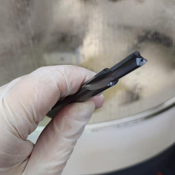 7.4mm 2 Flutes Carbide Step Drill Non Ferrous Metals Drilling With Chip Evacuation