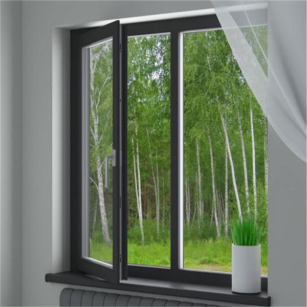 Thermal Break Aluminum Alloy Casement Windows With 1.8mm Wall Thickness