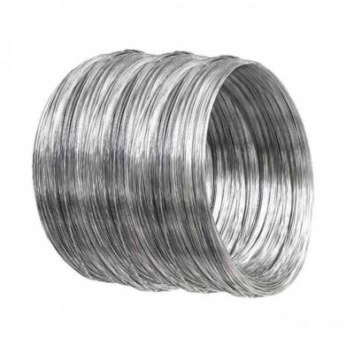 Fio de malha de solda de aço inoxidável de 0,15-12 mm meio fio duro para cerca de solda de malha de tecelagem