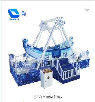 Customized Portable Carnival Rides , Amusement Ride Indoor Pirate Ship Ride